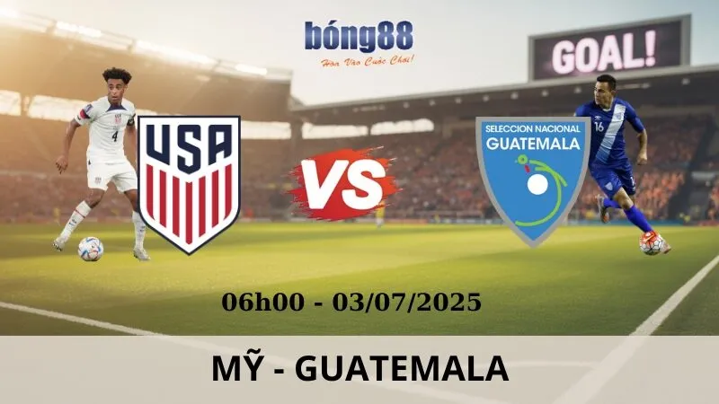 Nhận Định Bóng Đá - Mỹ vs Guatemala 03/07/2025 Nhận Định Bóng Đá - Mỹ vs Guatemala 03/07/2025