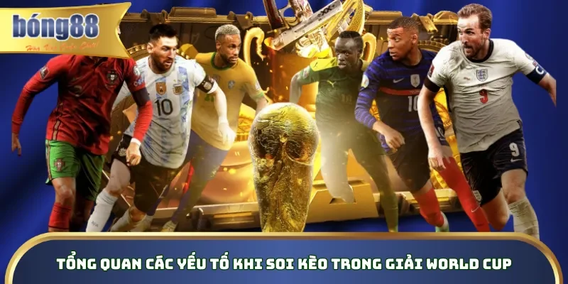 Soi Kèo World Cup - Bí Kíp Cược Tại Sân Chơi Lớn Nhất 2026 Tổng quan các yếu tố khi soi kèo trong giải World Cup